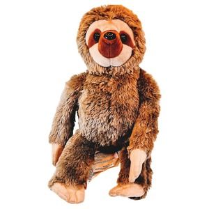 Health Touch Hug Plush SLOTH Vibrating Massager Gift Autism special needs Pics*